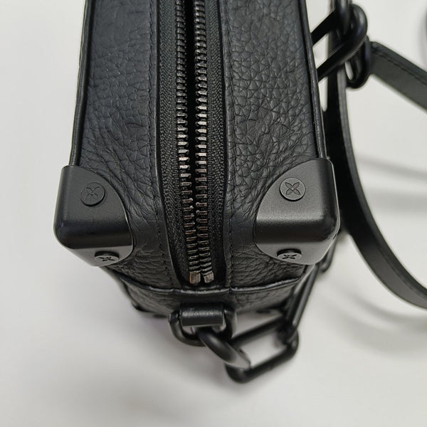 SOFT TRUNK Mini Monogram Calfskin Black