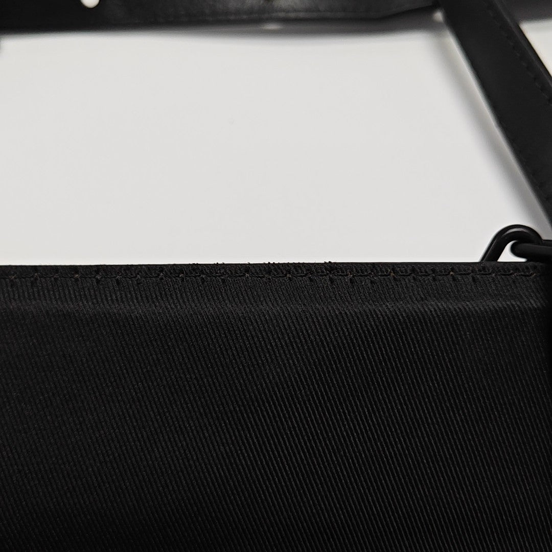 STEAMER Mini Monogram Coated Canvas Black