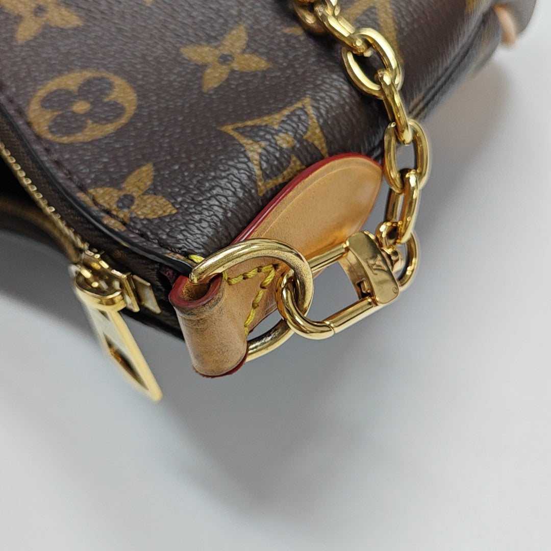 BOULOGNE Monogram Coated Canvas Brown