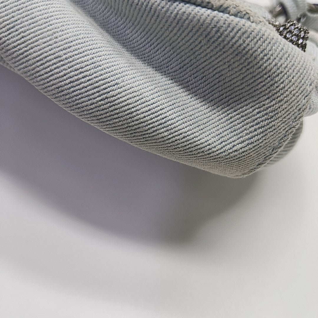 Le Cagole Mini Denim Blue
