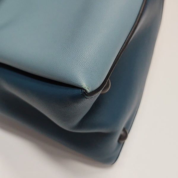Piazza Calfskin Blue