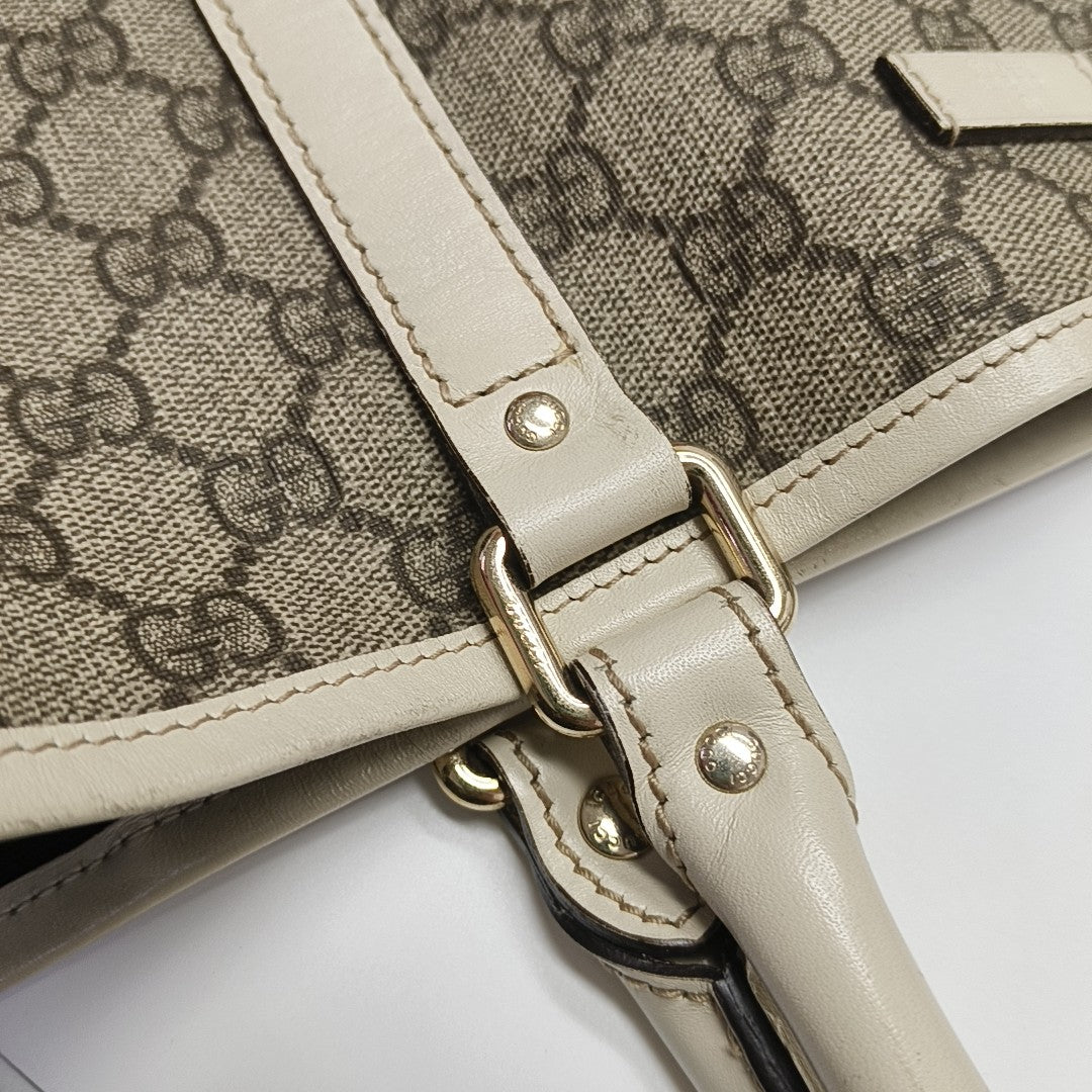 Monogram Coated Canvas Top Handle Bag Black