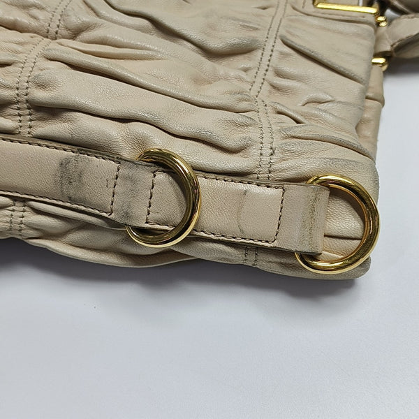 Gaufre Calfskin Beige