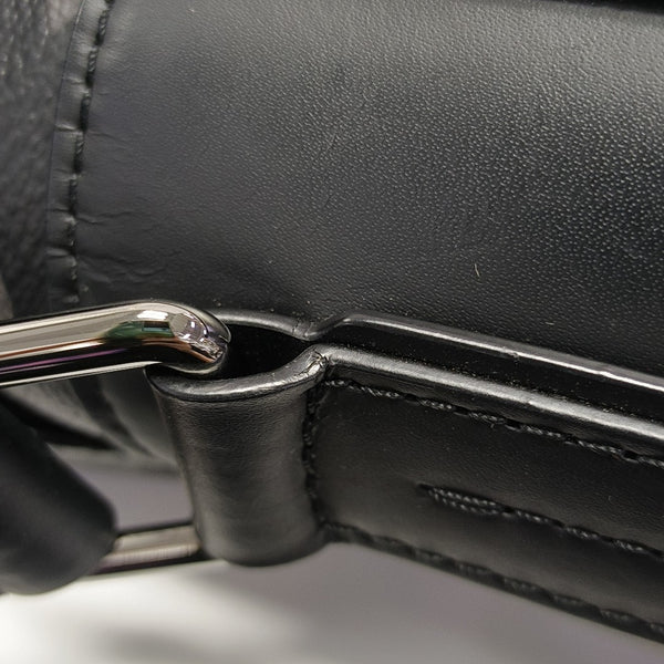 VOYAGER PM Monogram Coated Canvas Black