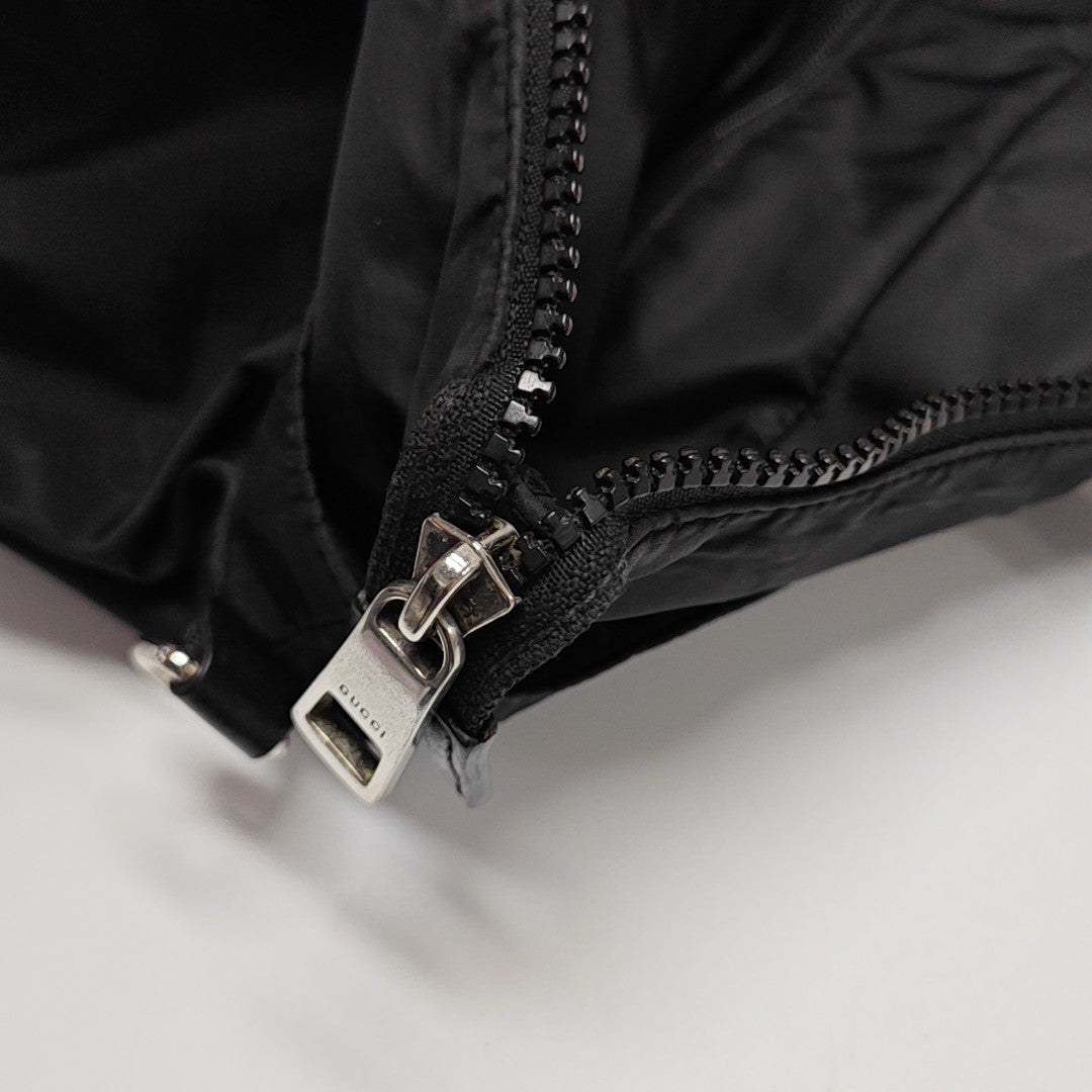 GG Imprime Monogram Nylon Black