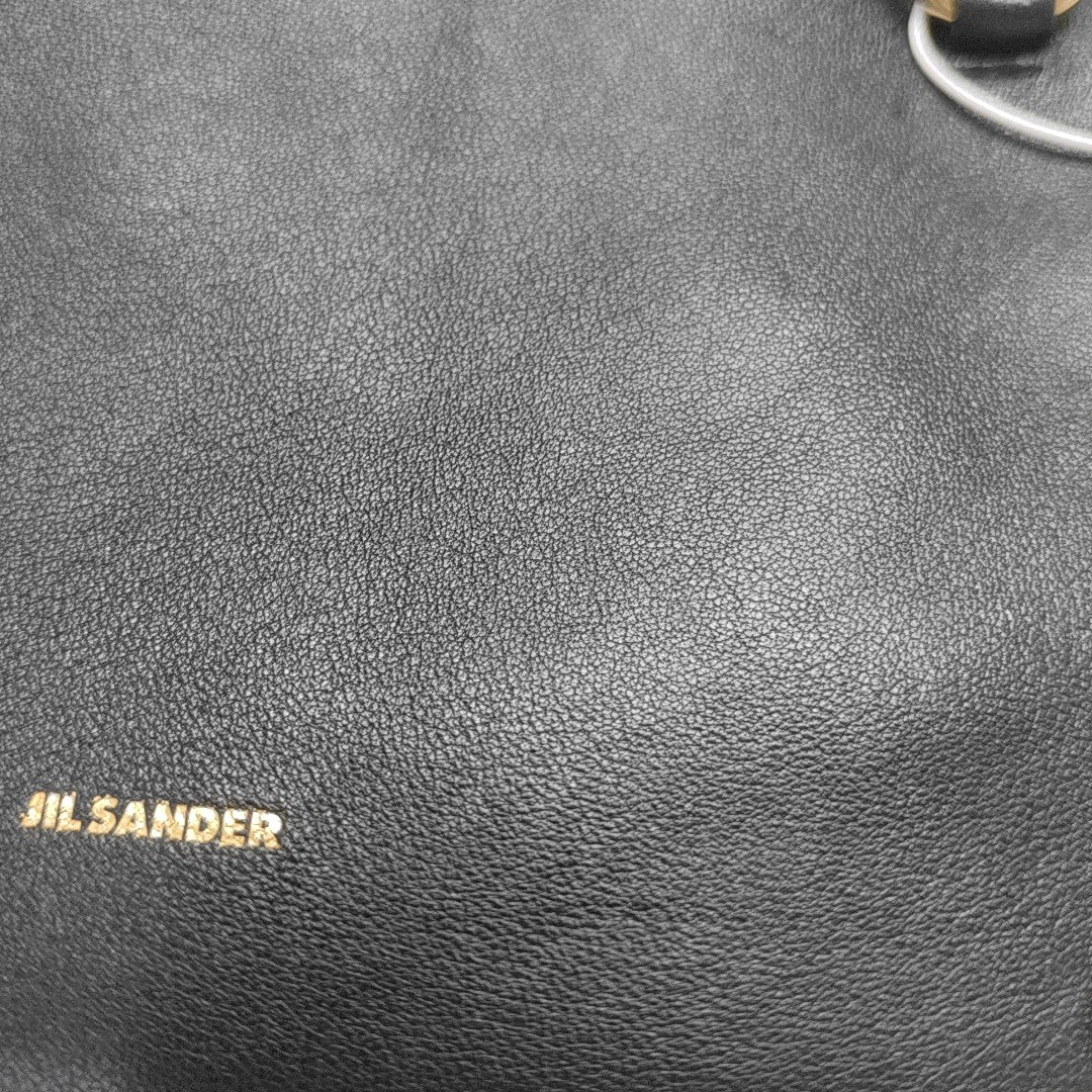 Lambskin Shoulder Bag Black