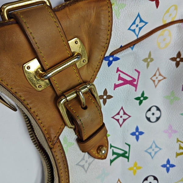 LV × TM GRETA Monogram Coated Canvas White