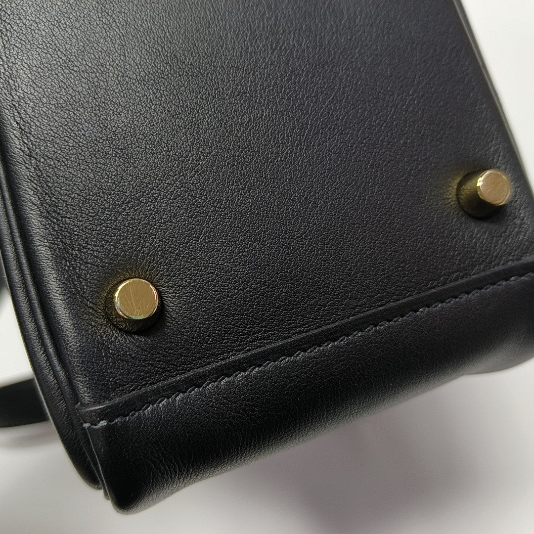 Lindy Mini Calfskin Black
