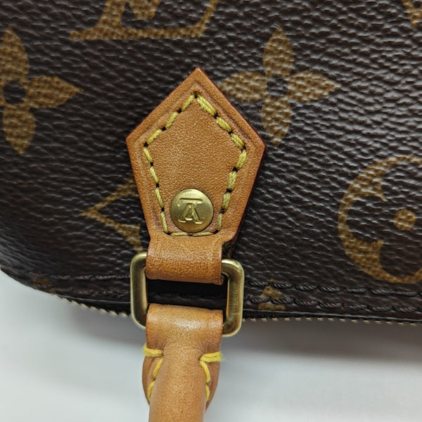 SPEEDY Nano Monogram Coated Canvas Brown
