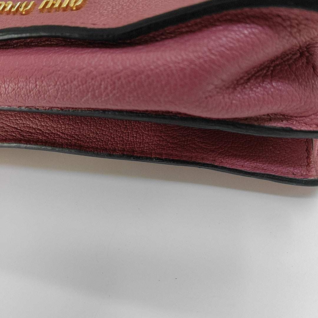 Calfskin Shoulder Bag Red
