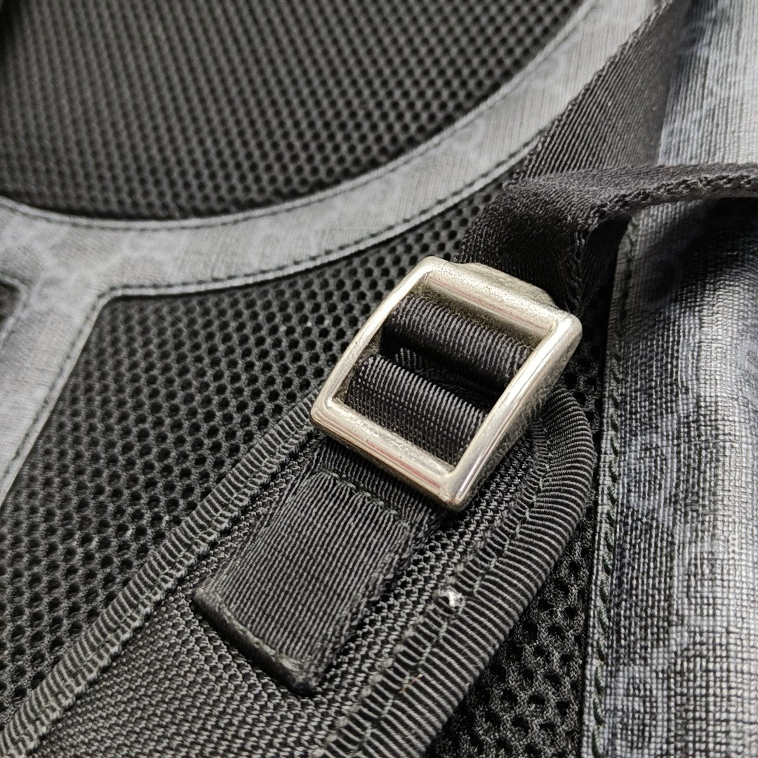Monogram Coated Canvas Black