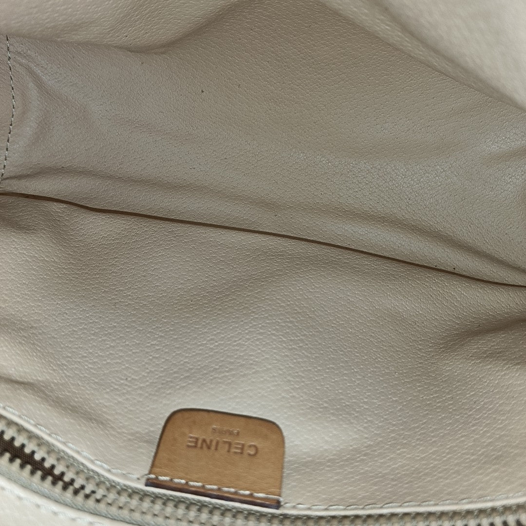 MACADAM CLUTCHES Coated Canvas Beige