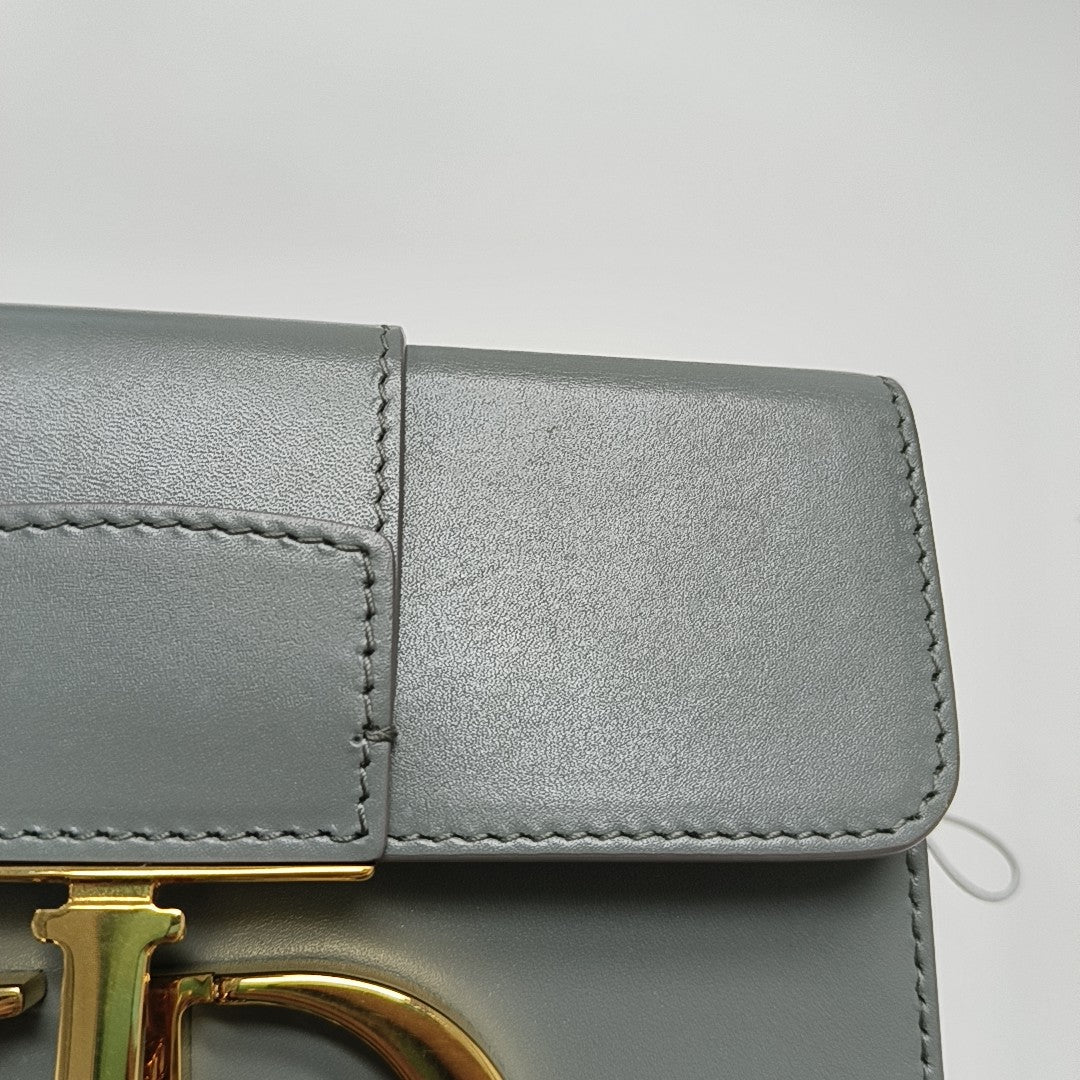 30 Montaigne Mini Calfskin Gray