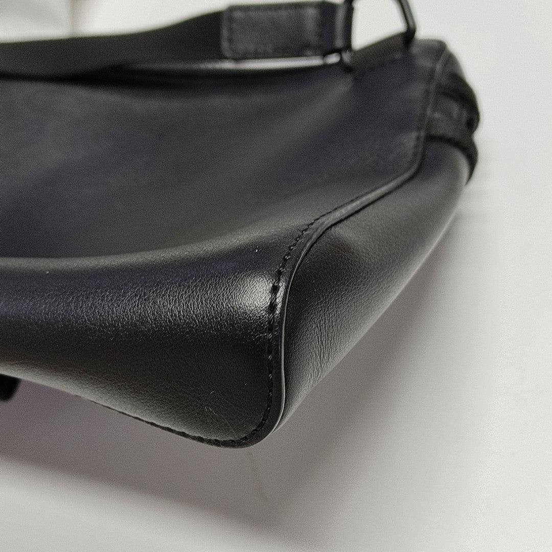 Calfskin Shoulder Bag PM Black