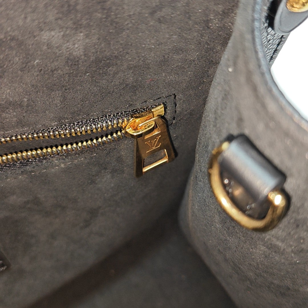 ONTHEGO PM Monogram Calfskin Black