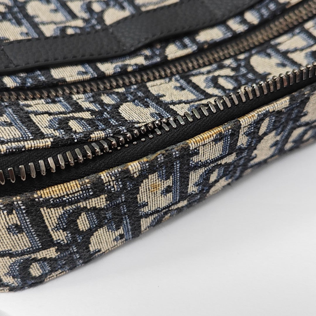 Safari Oblique Canvas Blue