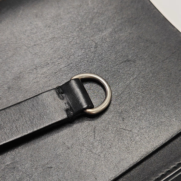 Leather Clutch Black