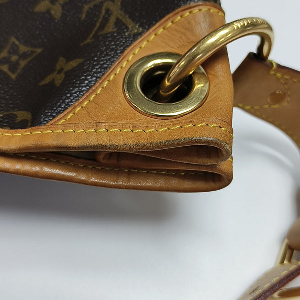 GALLIERA Monogram Coated Canvas Brown