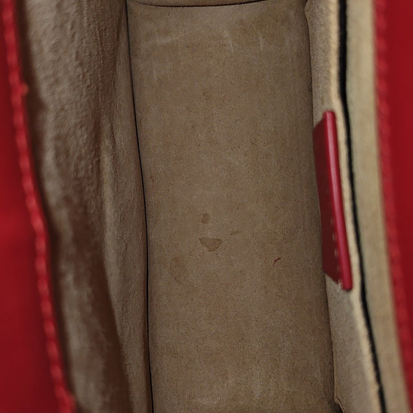 Sylvie Mini Calfskin Red