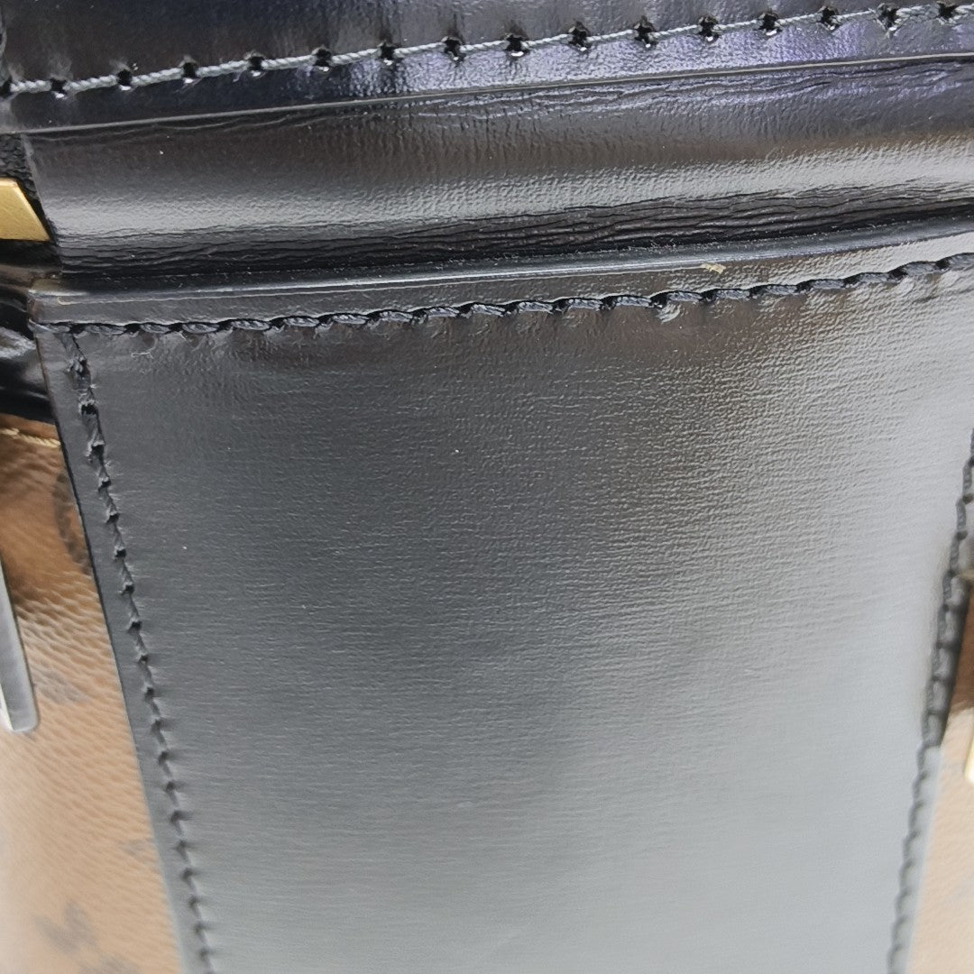 CANNES PM Monogram Coated Canvas Brown