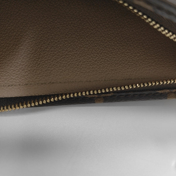 TOILET POCKET 19 Monogram Coated Canvas Brown