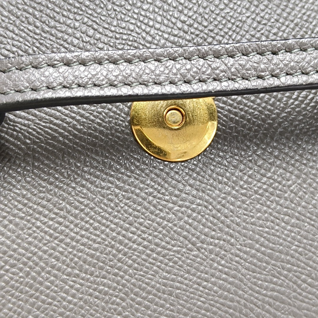 BELT PICO Calfskin Gray