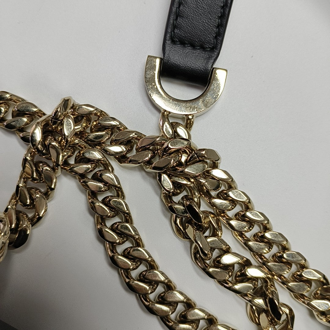SERPENTI FOREVER Small Calfskin Black