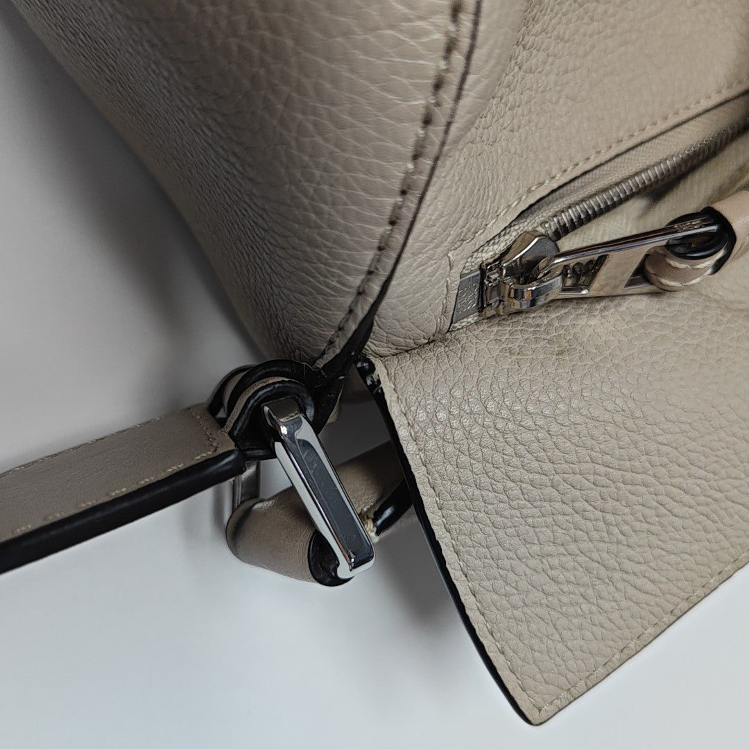 Puzzle Small Calfskin Beige