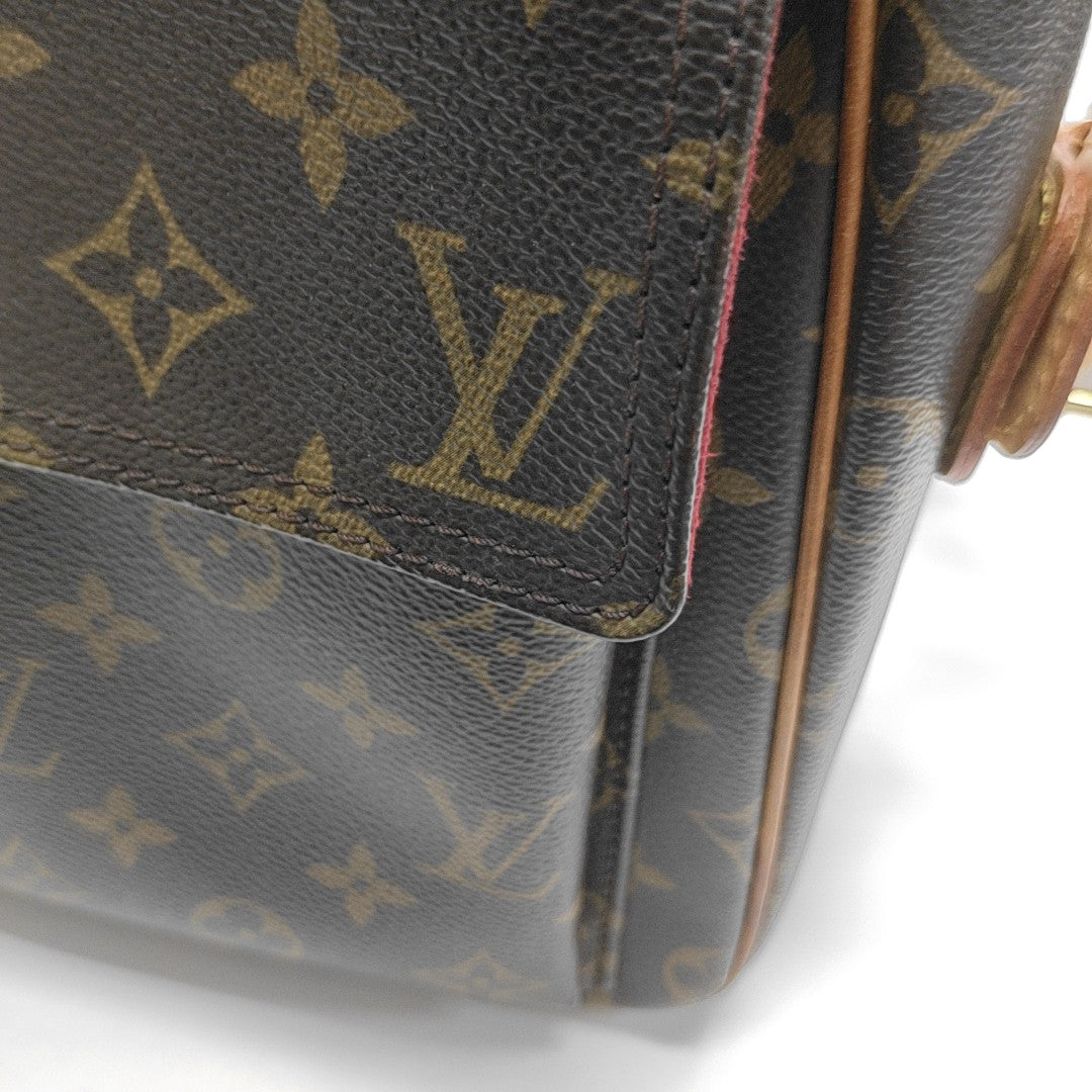 VIVA CITE Monogram Coated Canvas Brown