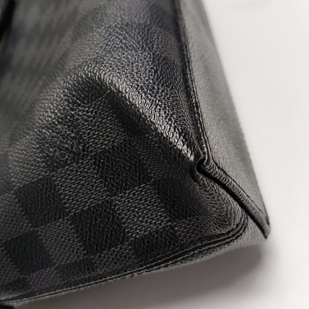 PORTE-DOCUMENTS Damier Graphite Coated Canvas Gray