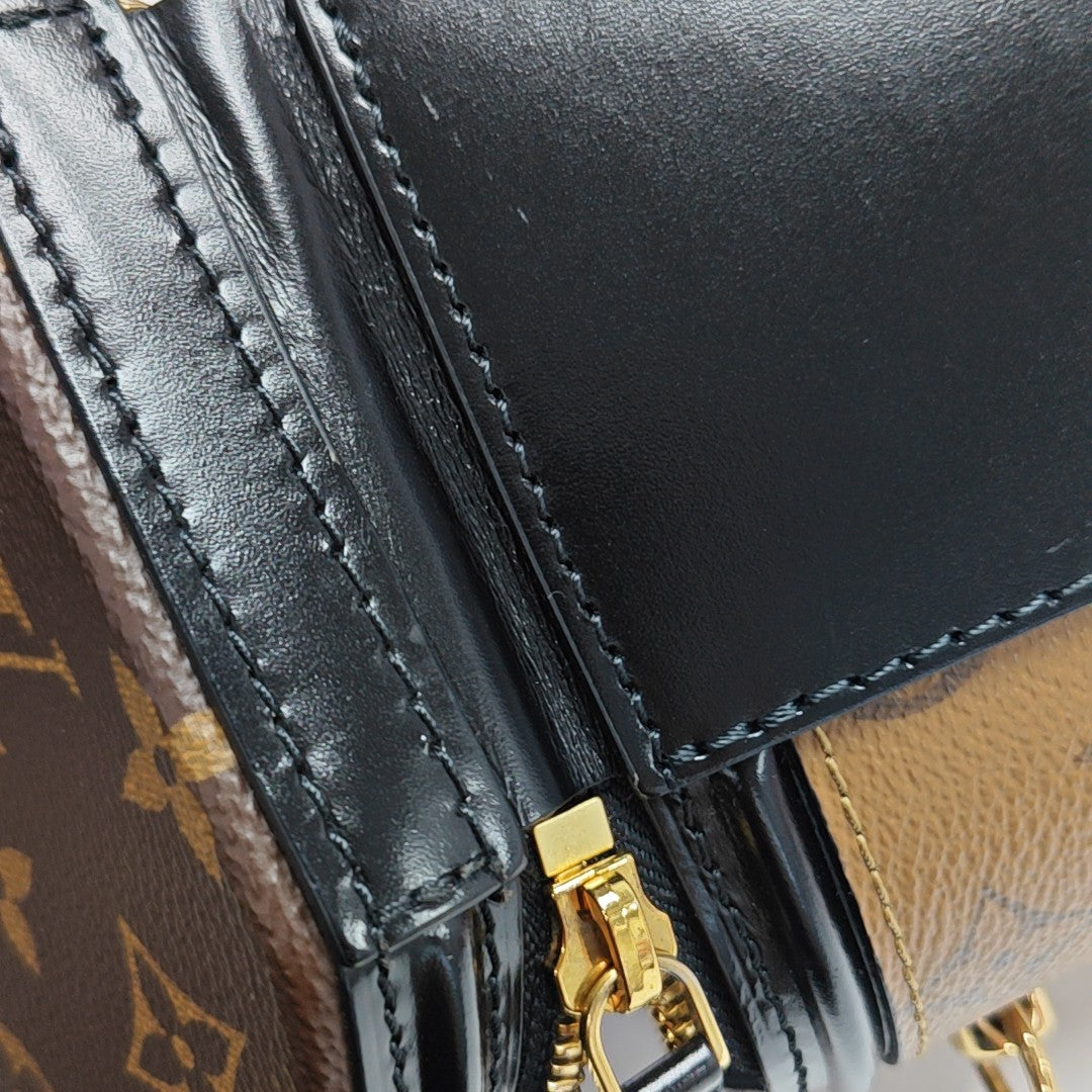CANNES PM Monogram Coated Canvas Brown