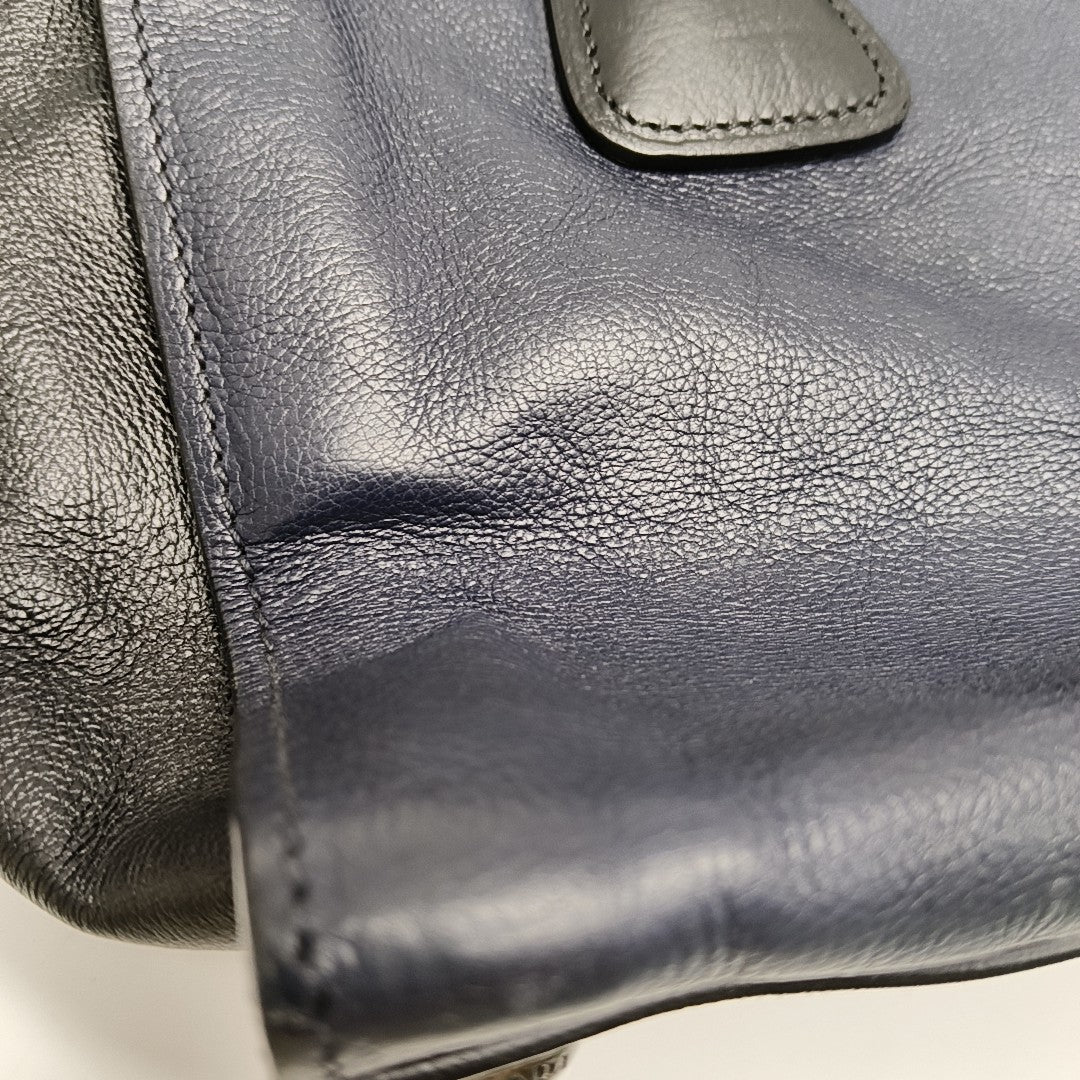 Vitello Calfskin Blue