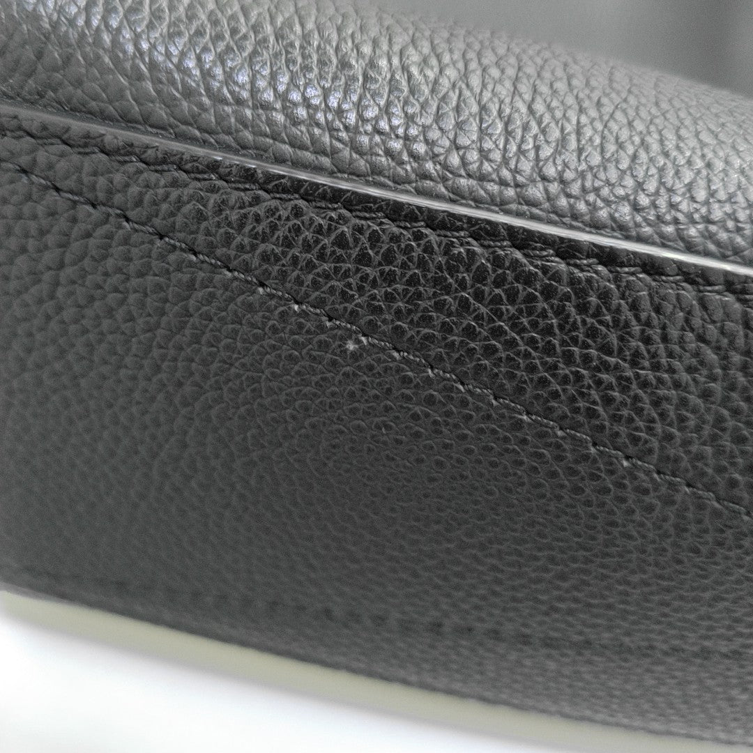 Calfskin Backpack Black