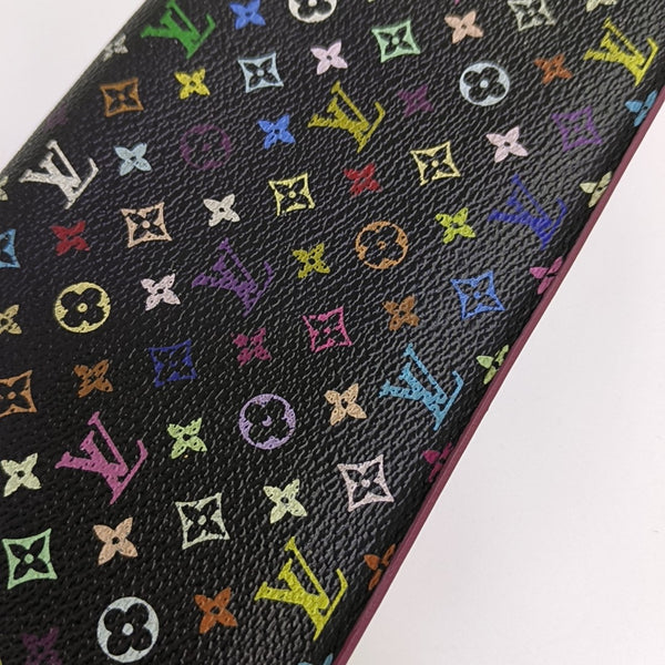 LV × TM INSOLITE Monogram Coated Canvas Black Wallet