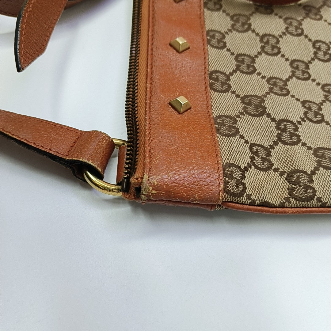 Miss GG Monogram Fabric Brown
