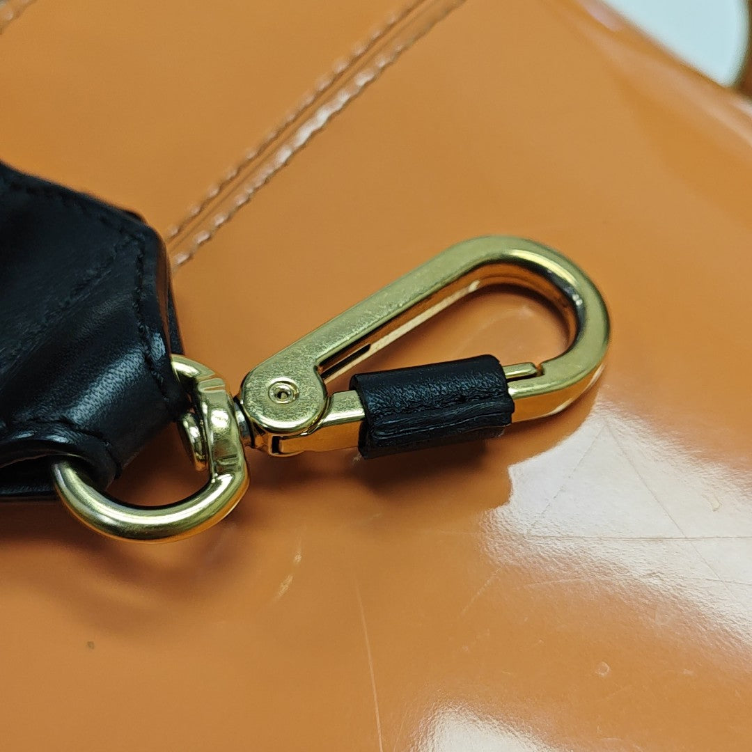 Roy Calfskin Orange