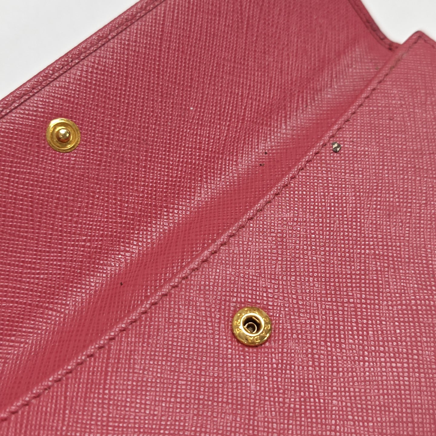 Saffiano Calfskin Wallet Pink