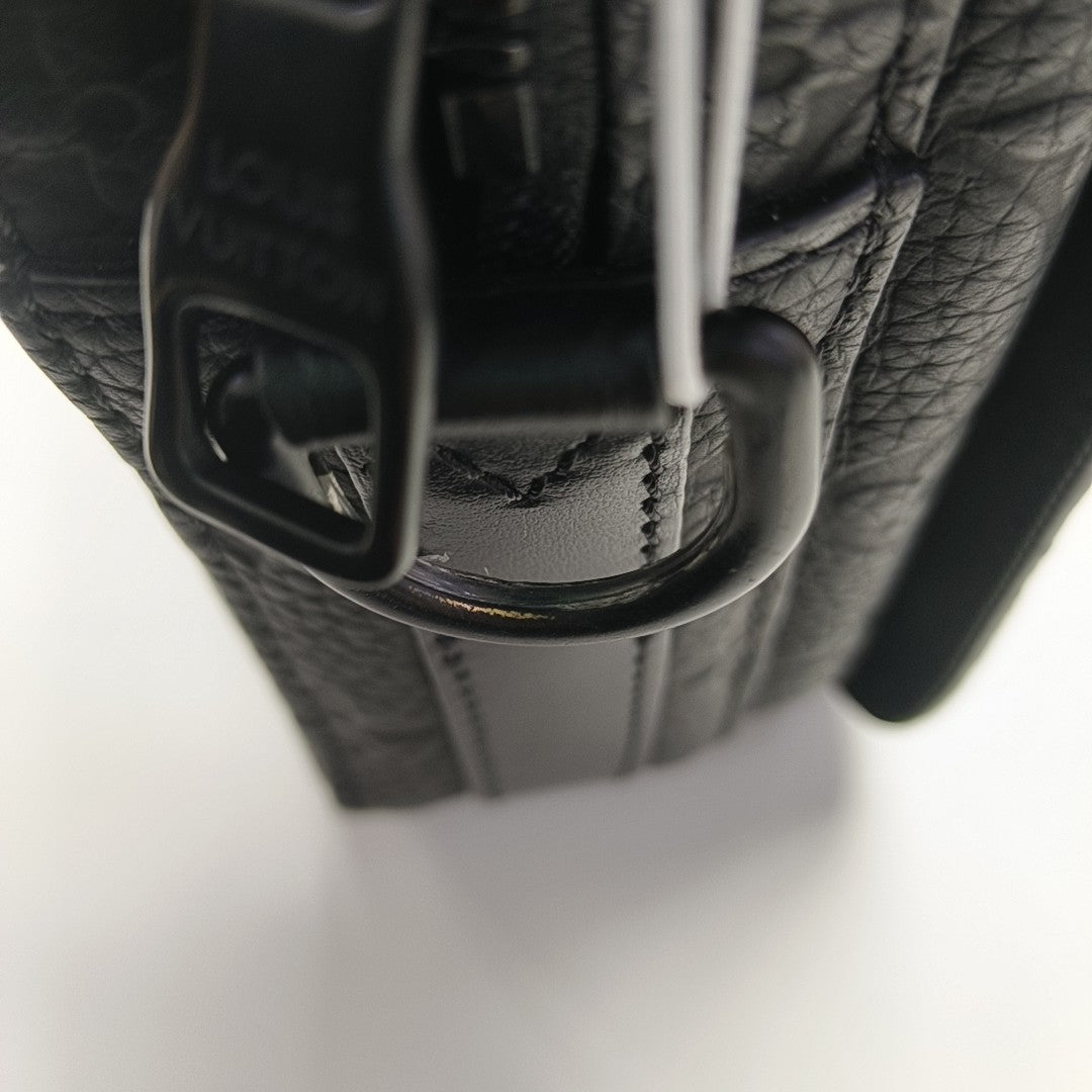 STEAMER Monogram Calfskin Black