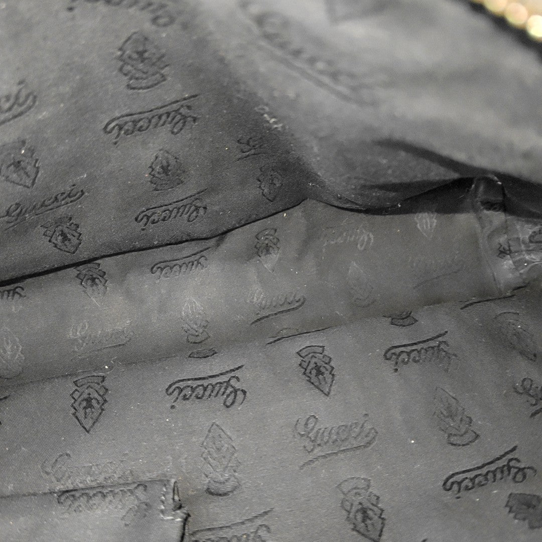 GG Imprime Monogram Coated Canvas Black