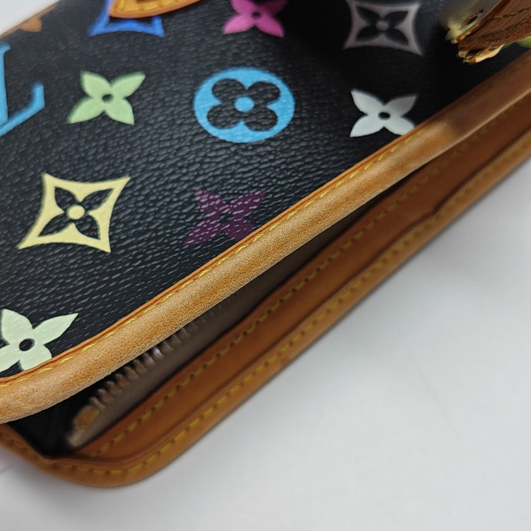 LV × TM SHIRLEY Monogram Coated Canvas Black
