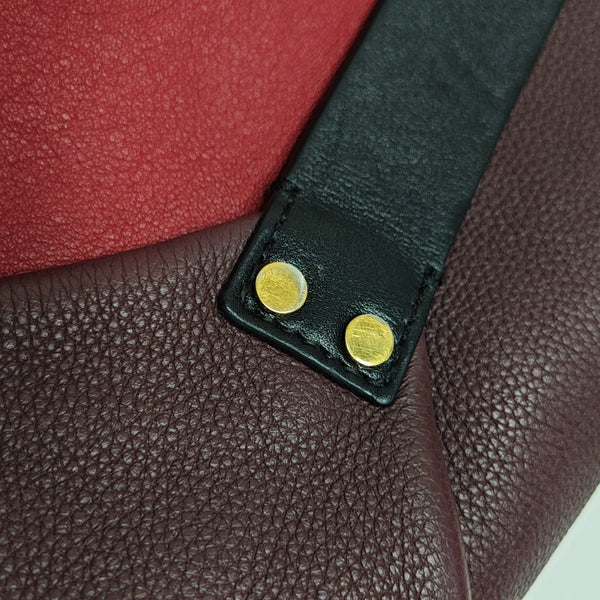 Calfskin Shoulder Bag Red