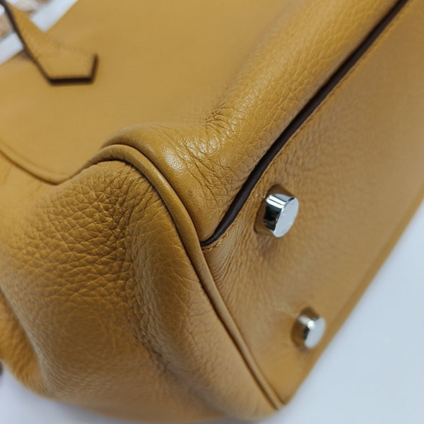 Calfskin Tote Bag Yellow