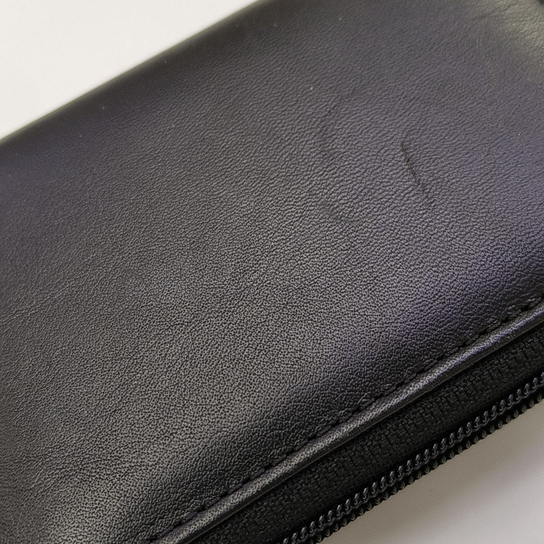 Calfskin Wallet Black