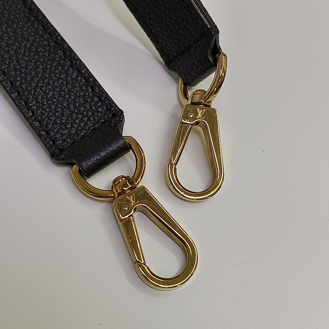 MADELEIN Monogram Calfskin Black
