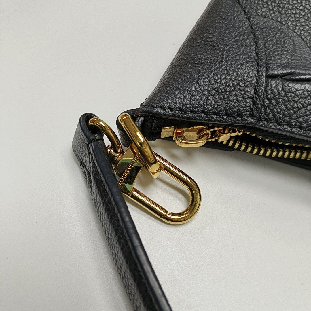 BAGATELLE Monogram Calfskin Black
