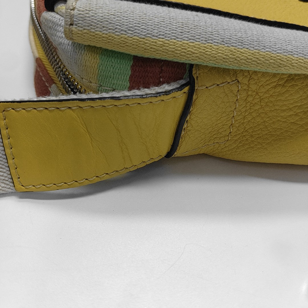Military Extra Small Calfskin Yellow