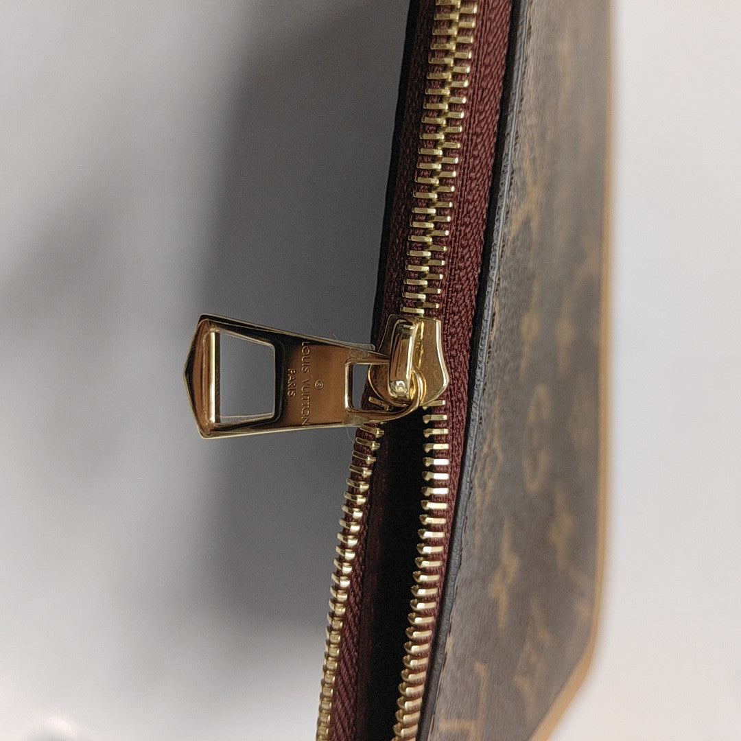 CARRYALL PM Monogram Coated Canvas Brown