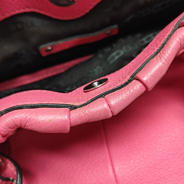 Calfskin Shoulder Bag Pink