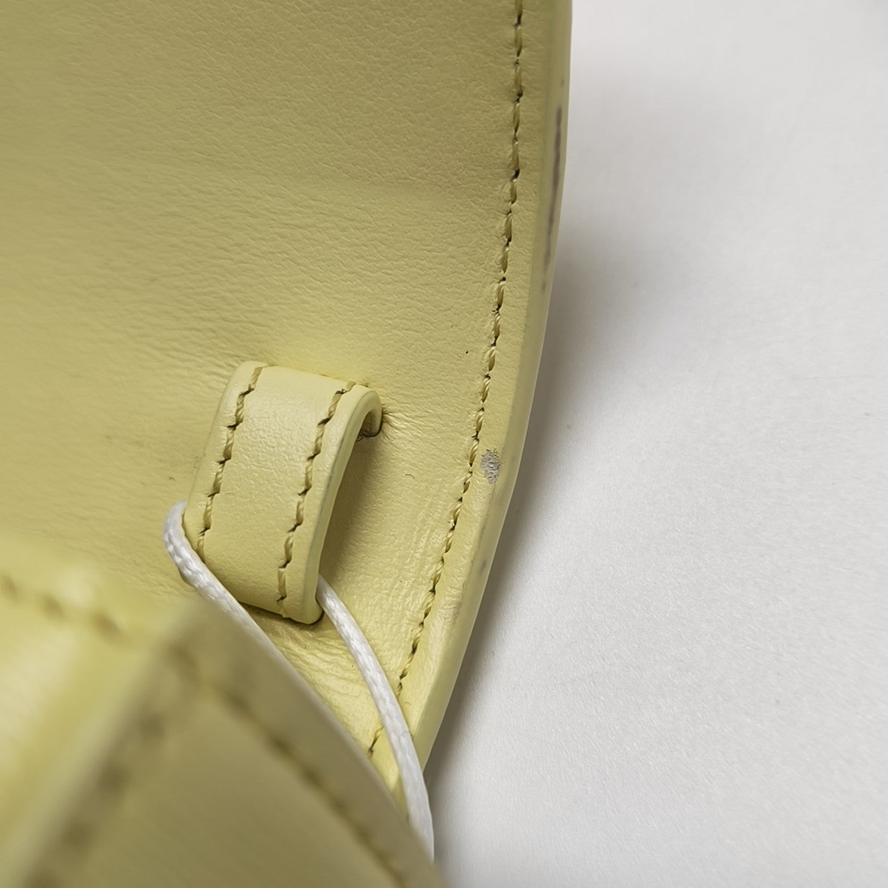 TRIOMPHE Mini Calfskin Yellow