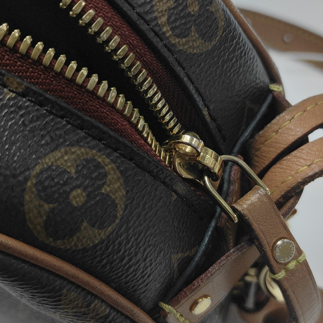 BOITE CHAPEAU MM Monogram Coated Canvas Brown